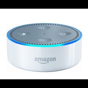 White Amazon Echo DOT!